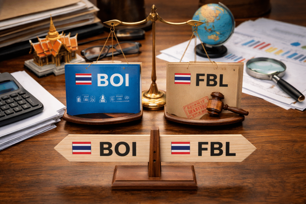 Thailand BOI vs FBL: which one foreign investors misunderstand most