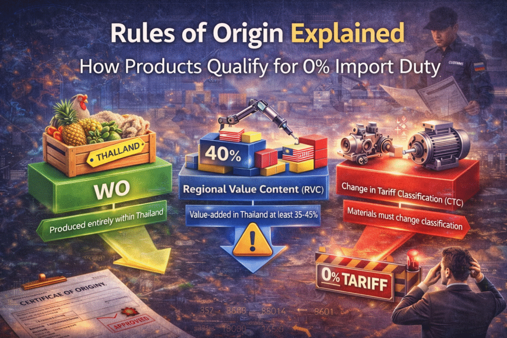 Rules of Origin Explained: How Products Qualify for 0% Import Duty