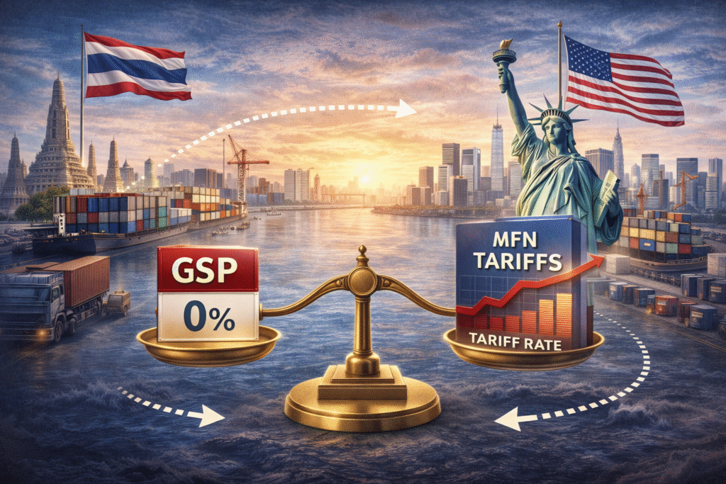 Exporting from Thailand to the U.S.: GSP, Tariffs, and Reality